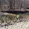 Another one of the rideable creek crossings.