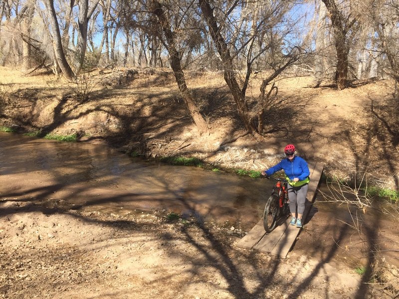 Juan Batista de Anza trail crossing Santa Cruz River