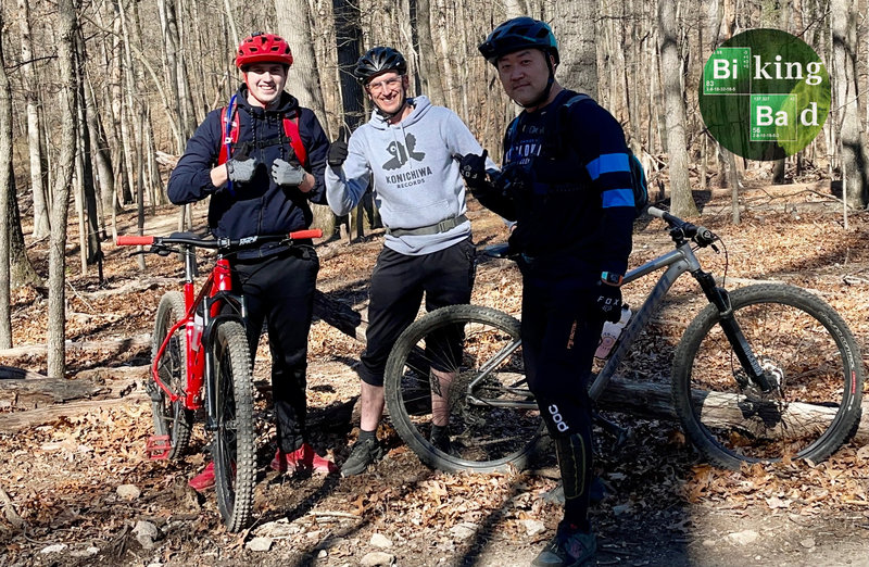 Biking Bad with Brett and Chris aka The Red Ranger.