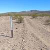 Looking north towards the Batamote Mountains from the intersection of Saikil, Lower 10-Mile, and Batamote Basin.