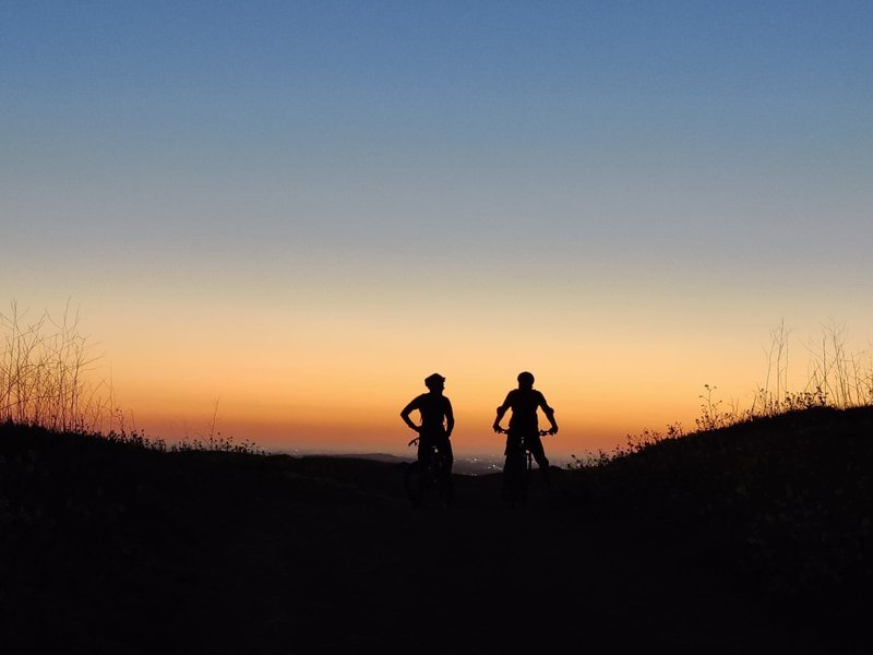 Looking sunset and Yorba Linda