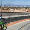 Easy trail with skyline view of Vegas.