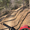 This is the start of the Only for MTB track. One way , uphill.