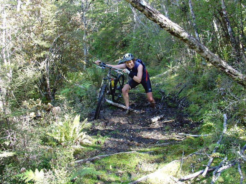 Navigating a bog in the headwaters of Ghost Creek