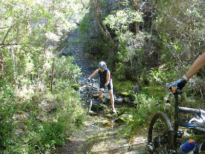 First creek crossing after the Ghost Creek saddle