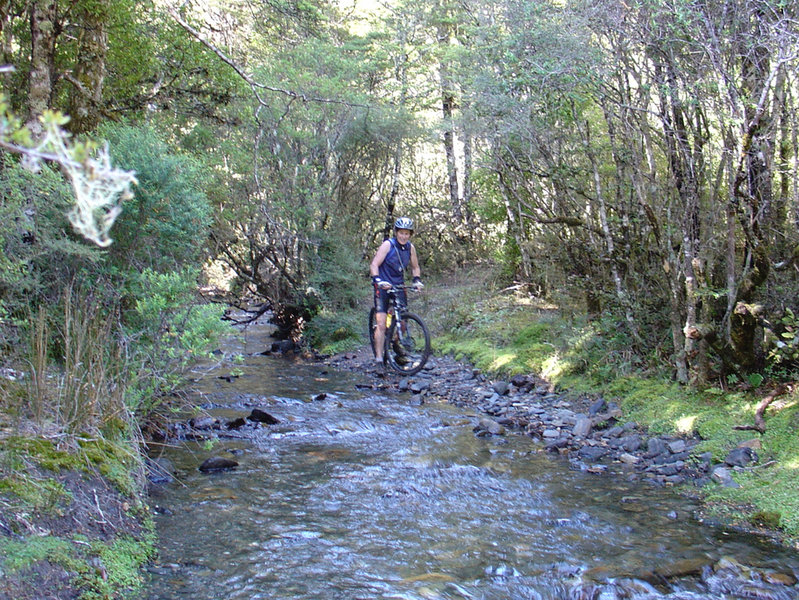 Contemplating a line across Ghost Creek