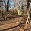 Entrance to the outdoor classroom and trailhead