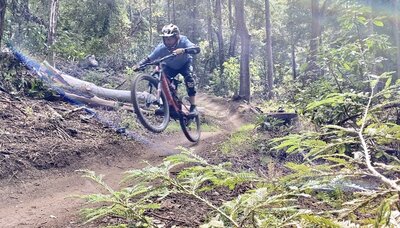 Flow Trail Mountain Bike Trail Day Valley California