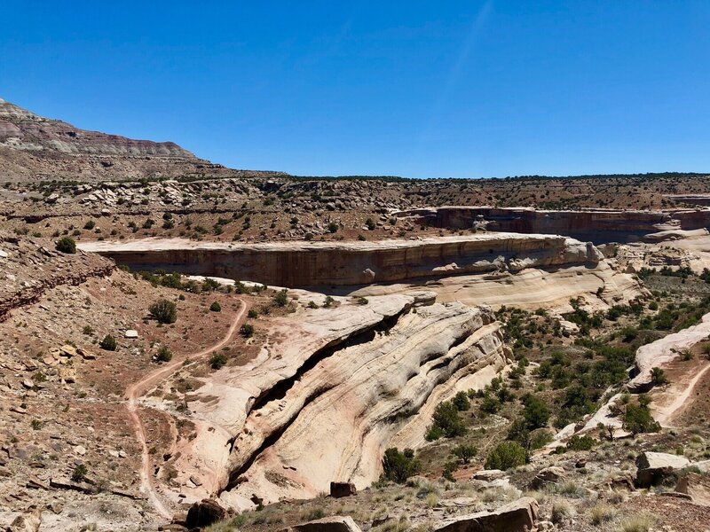 Rim Trail approaching the edge