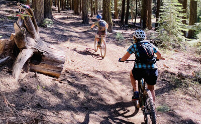 Starting down the second half. Smooth and fun.