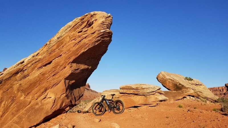 This is where Kirk battles Gorn.  No wait, that's Vasquez Rocks.  Still, very pretty.