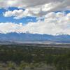 Looking North from Little Rainbow trail in May