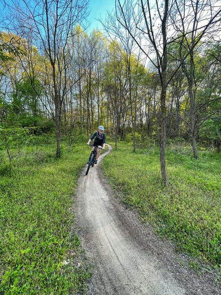7 miles of smooth flow singletrack