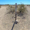 Looking SE from the intersection of Noah's Cutoff (8106F) and Desert Railroader (8106).