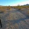 Looking SSW up Loggerhead Shrike (BLM 8110B) towards Ajo, AZ.