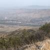 Overlooking onto Gypsum Canyon Bridge