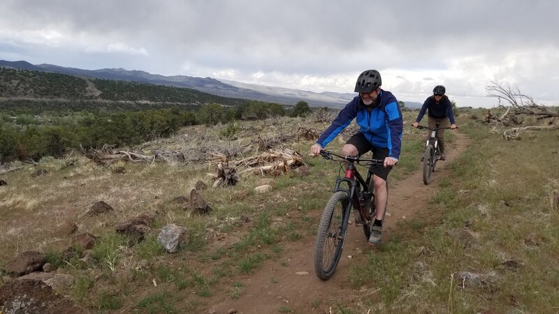 Enjoying the trail