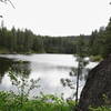 south finger of Winchester Lake from Granite Point