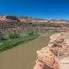 A Grand Colorado River View Looking Out Twords Horsetheif Canyon