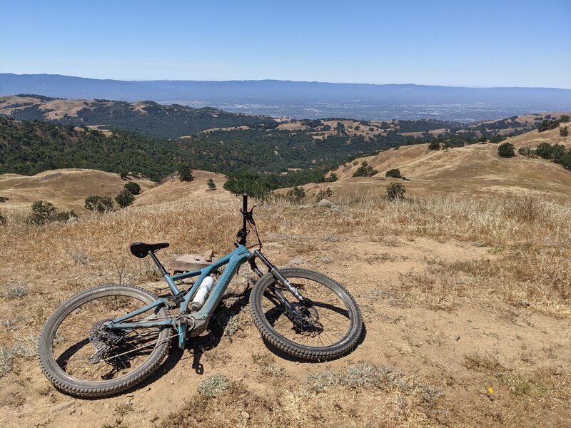 Mariposa Point, looking towards San Jose downtown.