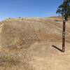 Junction 41, top of Pala Seca Trail. Antler Pt Trail to the right, and Cañada de Pala Trail to the left.