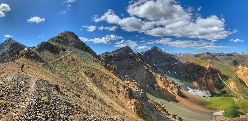 Really rad ridgeline riding!