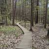 The first bridge on the Flo climb.