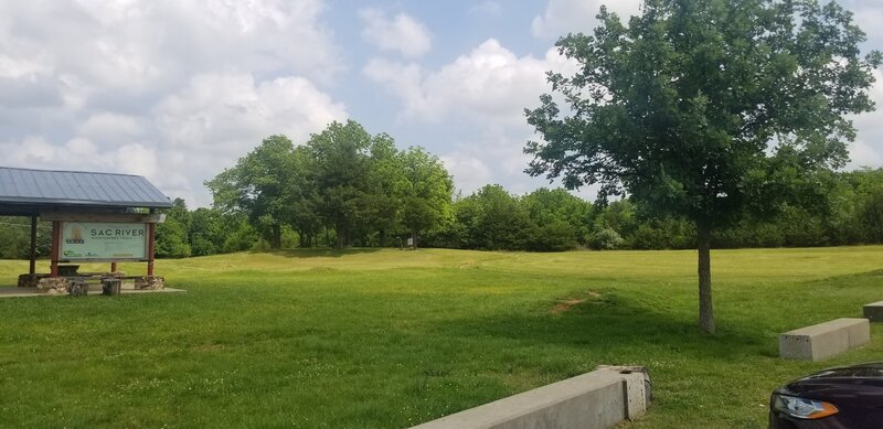 Parking Area & Pavilion.