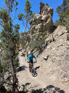 Flowing past the watchtowers.