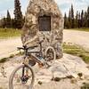 Start point for The Divide Trail/Mountain View and Rabbit Ears Pass trails.