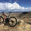 Looking out over Rabbit Valley from the eastern end of Westwater Mesa.