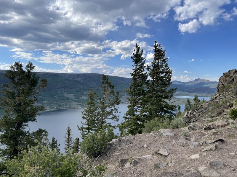 Start of the trail view.