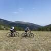 A beautiful backdrop for the climb on this remote ride.