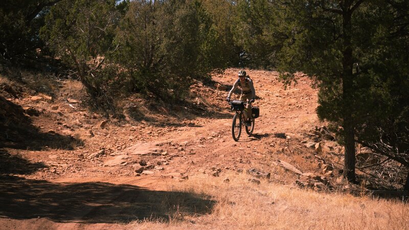 A road out in Rowe Mesa.