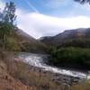 A rapid alongside the Klickitat River Trail