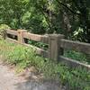 One of two bridges along abandoned road. These look to be from the 1930s.