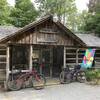 Stopping for a soda at the general store in Grayson Highlands.