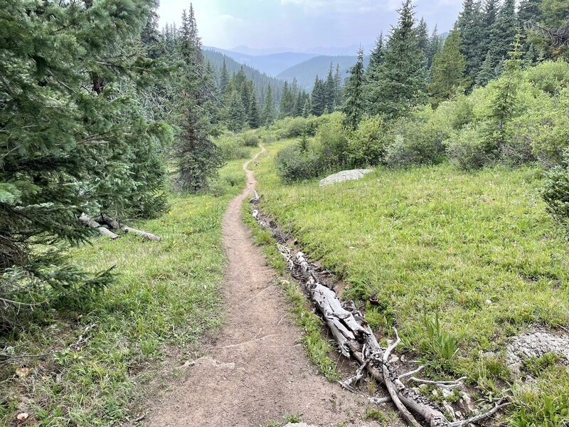 Descent to Camp Hale.