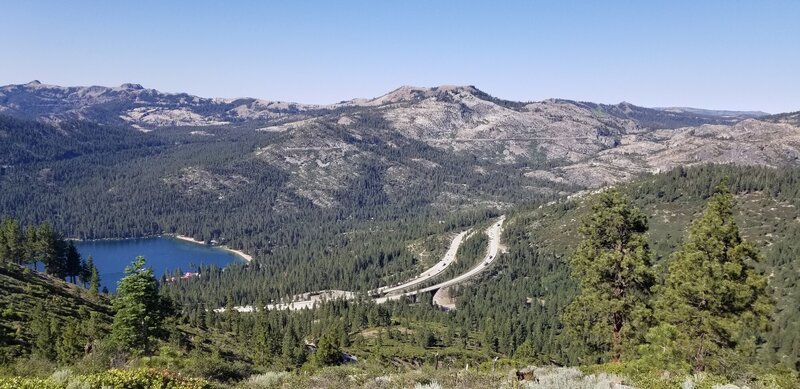 Killer View from Donner Lake Rim Trail.