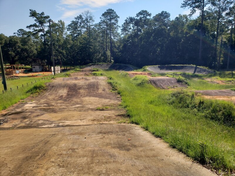 BMX Bike Track Aug 2021. Not maintained well.