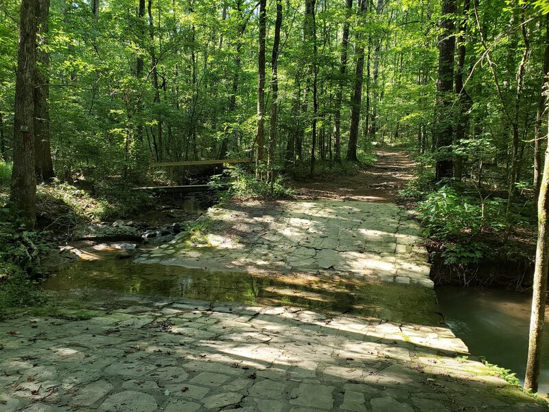 Creek Crossing, one of several.
