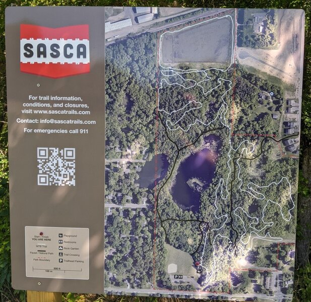 Trail map and Organization Information