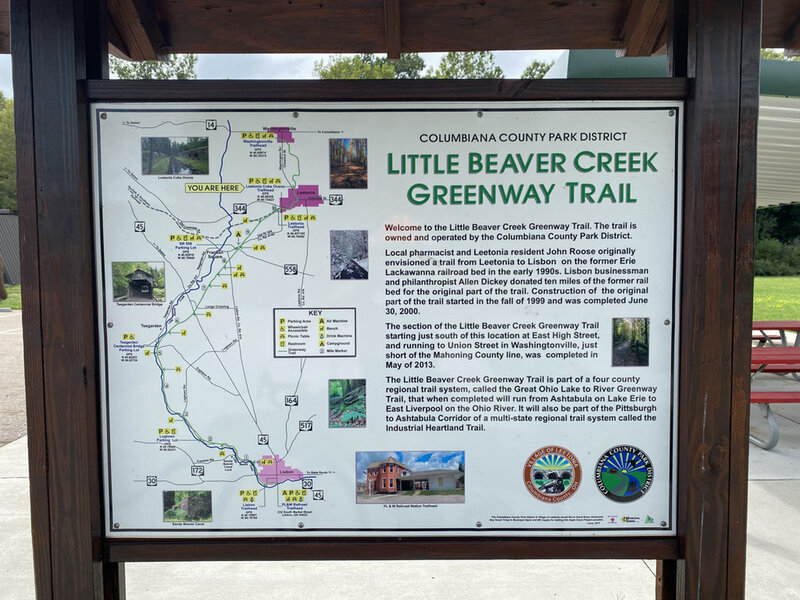 Little Beaver Creek Greenway Trail Map