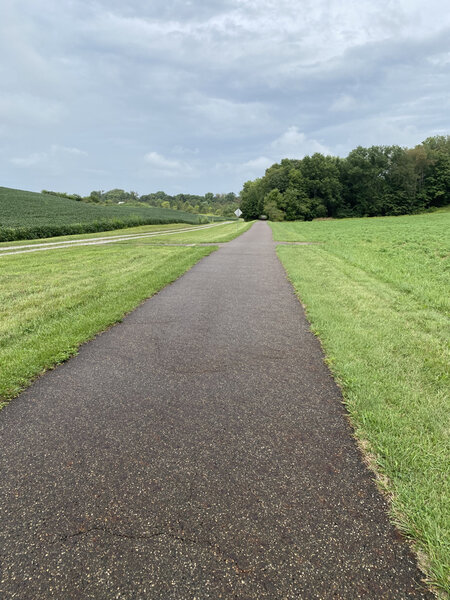 Wide open Greenway Trail