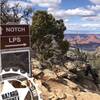 Notch or Snotch? Your choice on the Whole Enchilada Lower Section Moab Utah