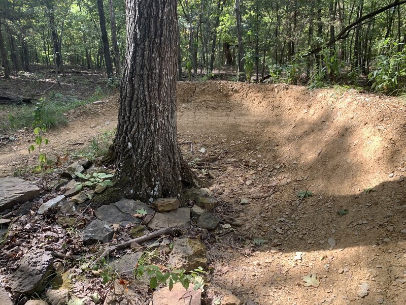 Travers Fay. North Side of Kessler. Great switchbacks. This is the tightest switchback off a down hill slope I hav ever seen!