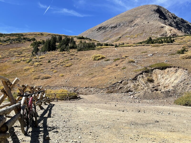 Near Waldorf mine and old townsite