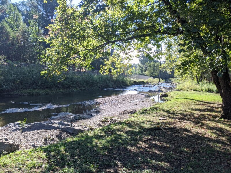 Creek View - Dog park on the left side of the creek