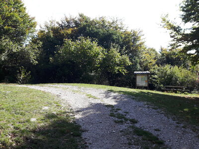 Forest Road #64 at its most southern point