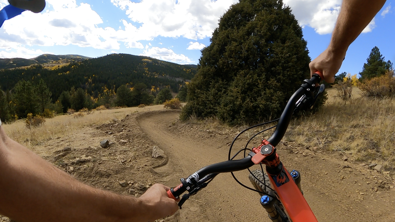 Berm after berm after berm. Smooth, fast and fun!